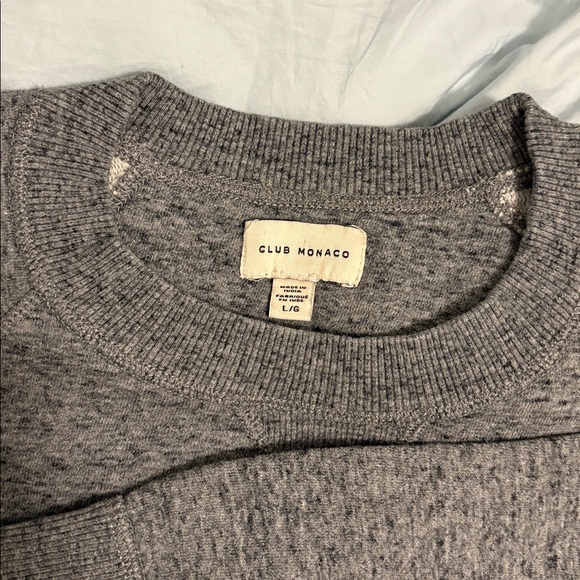 Club Monaco Sweatshirt Weight Shirt - Picture 2 of 9